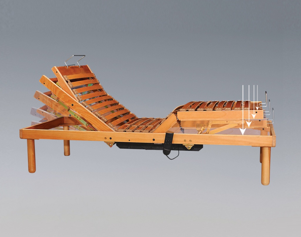 90 x 190 BED BASE W/MOTOR SPECIAL CARE (S)